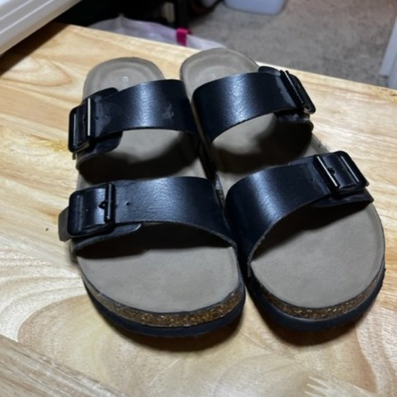 Madden Girl Leather 2 Strap Sandals - Picture 5 of 5